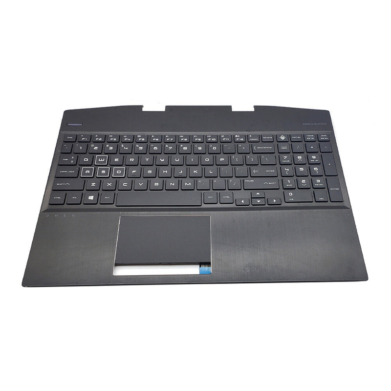 DURAFORCE New Palmrest For HP Omen 15-DH Keyboard RGB Backlit Touchpad AM2JZ000430 15.6in