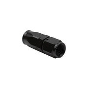 DURAFORCE Straight Swivel 12AN Hose End Fitting CPE Braided Fuel Oil Line Aluminum Black