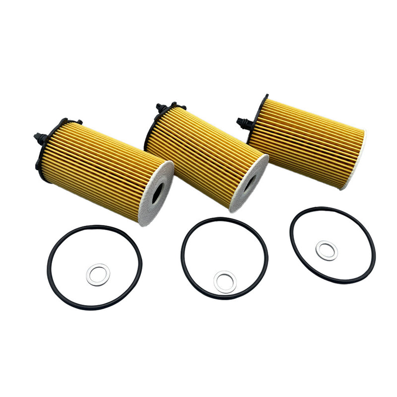 DURAFORCE For Hyundai Azera Kia Sedona 3.3L 3342CC V6 Engine 3Pcs Oil Filter 26320-3CAA0