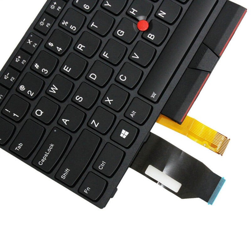 DURAFORCE Keyboard Backlit Fit For Lenovo ThinkPad E580 E585 L580 P52 Black 01YP680 New US