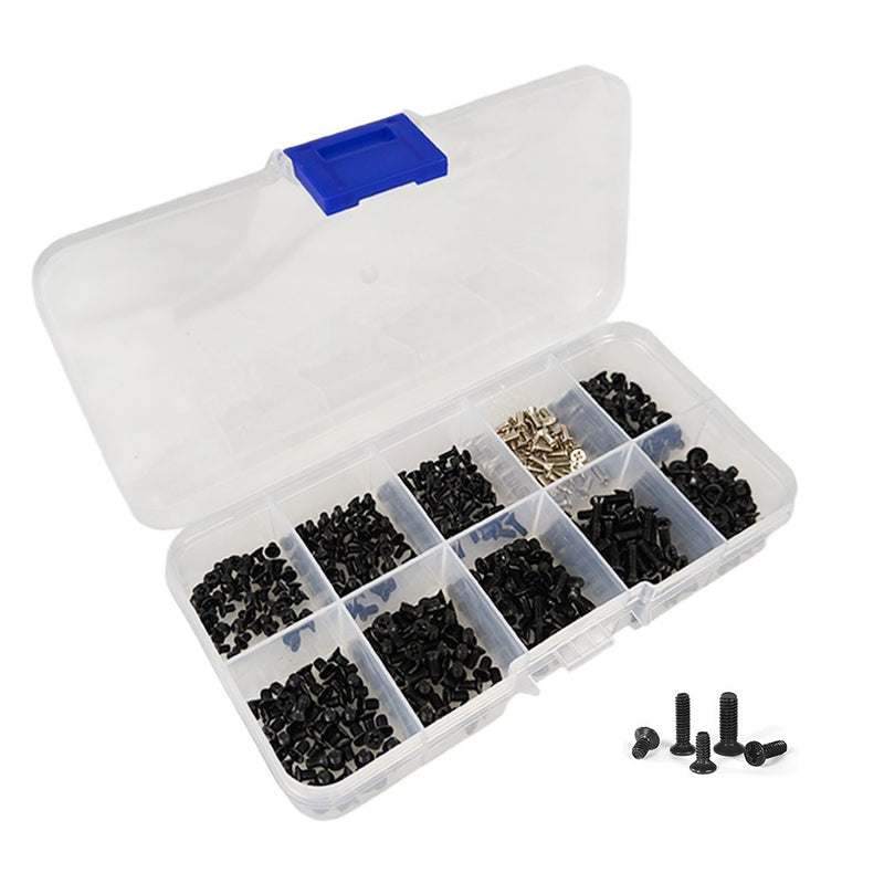 DURAFORCE 500Pcs Set Laptop Computer Screws Set For HP Dell Lenovo Sony Toshiba SAMSUNG