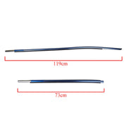 DURAFORCE 4PCS Door Belt Molding Chrome Trim Left+Right For 2018-2021 Toyota Camry US