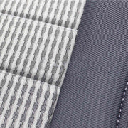 DURAFORCE Driver Bottom & Top Cloth Seat Cover Gray For 2009-2012 Dodge Ram 1500 2500 3500