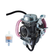 DURAFORCE Carburetor W/ Intake Boot Joint Manifold fits for Kawasaki KLR250 Carb 1987-2005