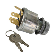 DURAFORCE Key Ignition Switch For EZGO Golf Cart 4 Terminal 81+ Gas Electric 33639-G01 US