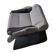 DURAFORCE For 2014 2015-2021 Toyota Tundra Front Driver Bottom Cloth Seat Cover Gray/Black