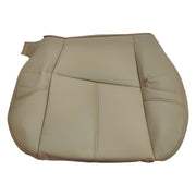 DURAFORCE Driver Bottom Leather Seat Cover Tan For 2007 2008 - 2012 Chevy Silverado