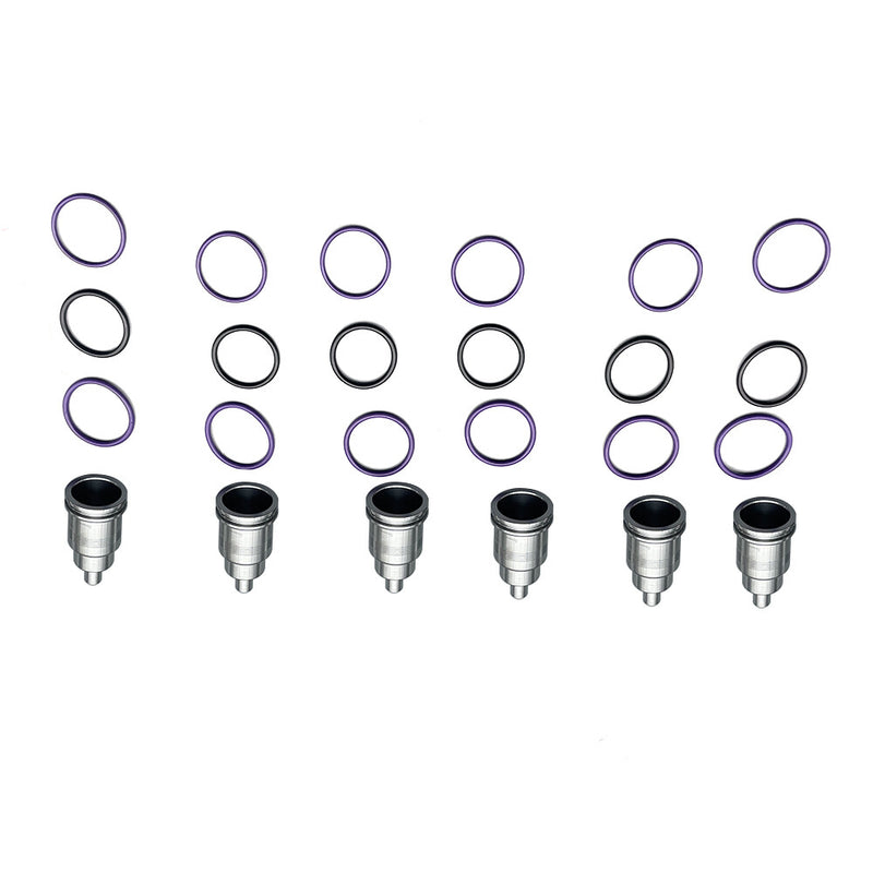 DURAFORCE 6PCS Injector Sleeve for Mack MP10 Engine 7421515329