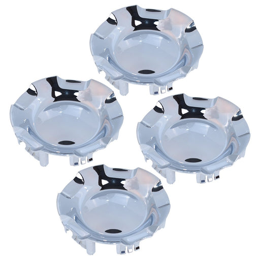 DURAFORCE New Chrome ABS Center Caps 4PCS for Chevy Suburban 2007-2014 for 7.2" Diameter