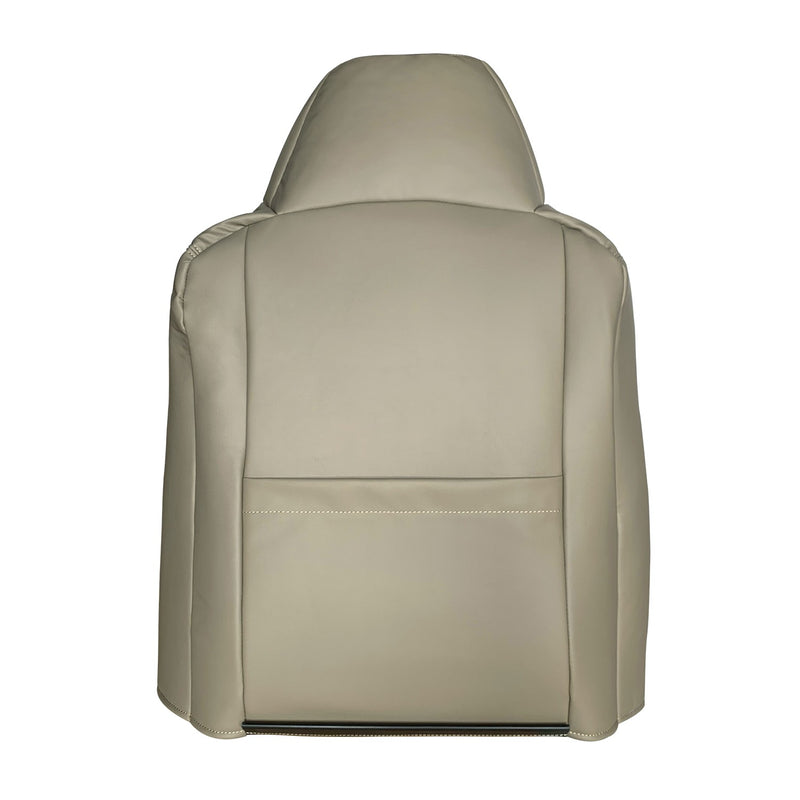 DURAFORCE For 2002-07 Ford F250 F350 Driver Top Lean Back Leather Replacement Seat Cover