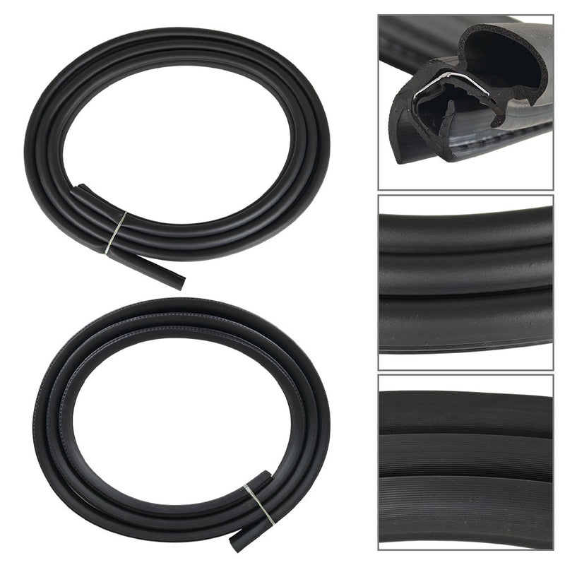 4pcs Left Right Front Rear Door Weatherstrip Seal 2000 2002 for Toyota 4Runner