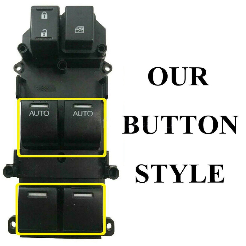 Driver Left Master Power Window Door Switch 08 2012 for Honda Accord EX EXL