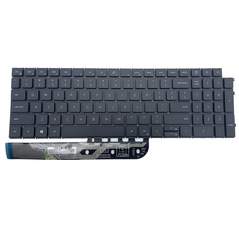 DURAFORCE New For Dell Inspiron 3515 3520 3525 15Pro 5510 5515 5518 US Keyboard No-Backlit