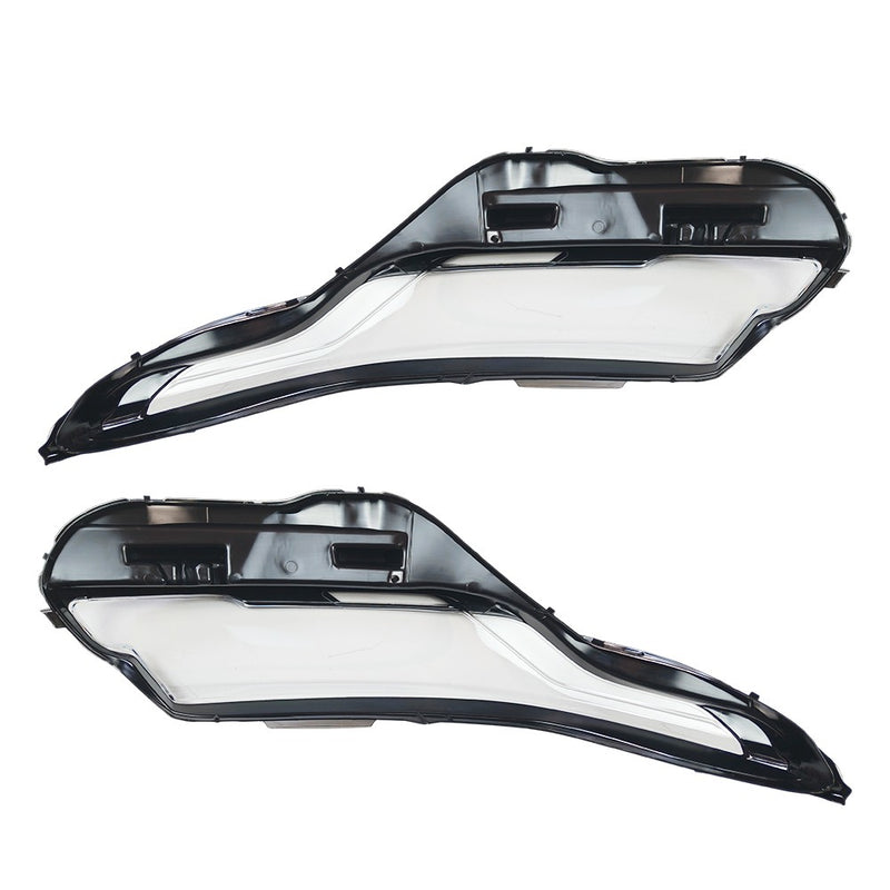 DURAFORCE Left & Right Headlight Clear Lens Cover For 2017-2024 Range Rover Velar