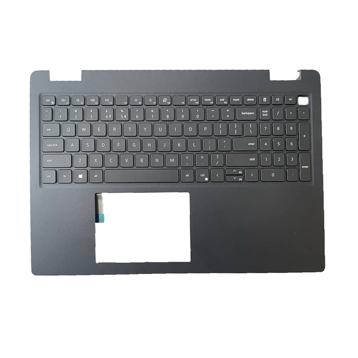 New Palmrest Upper Case W/ Backlit Keyboard 0DJP76 For Dell Latitude 3 ...