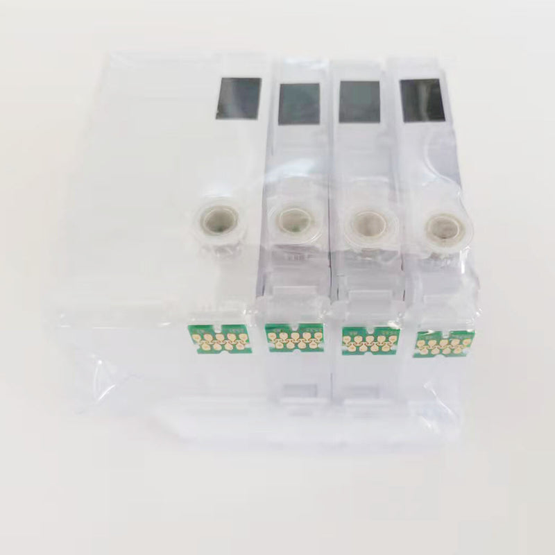 DURAFORCE 4-Color Refillable Ink Cartridges For Epson WorkForce 7210 7710 7720 Printers US