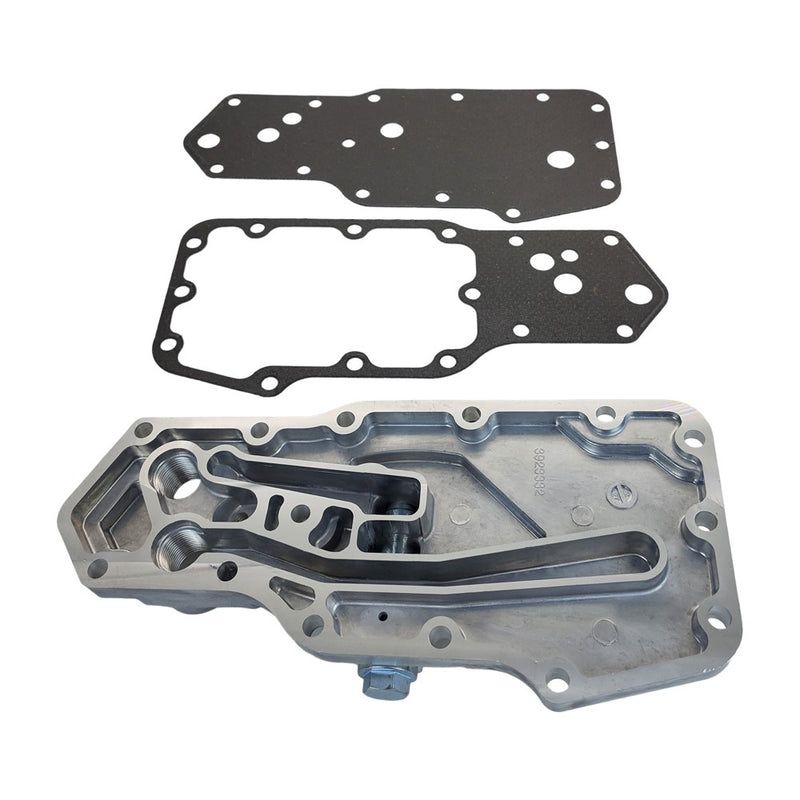 DURAFORCE 3284170 Cover of Lub Oil Cooler for Cummins B3 9L 5 9L 4B 4BT 4BTA 6B 6BT 6BTA
