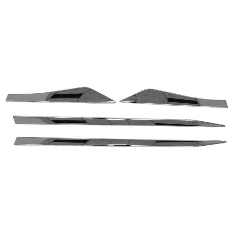 DURAFORCE For Nissan Rogue/X-Trail 2021-2025 Chrome Outside Body Side Molding Trim Cover