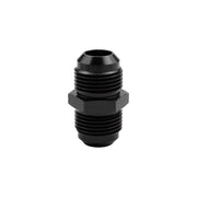 DURAFORCE 12 to 12 Flare Union Coupler Straight Fuel Hose Fitting Coupling Aluminum Black
