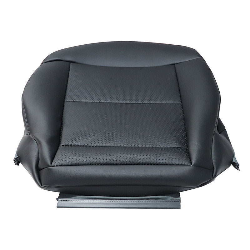 DURAFORCE NEW Driver Side Bottom Seat Cover Black For 2010-2014 Mercedes Benz E350 Sedan