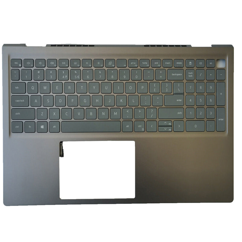 DURAFORCE New Palmrest Cover Backlit Keyboard 06P0TG For Dell Inspiron 15Pro 5510 5515 USA