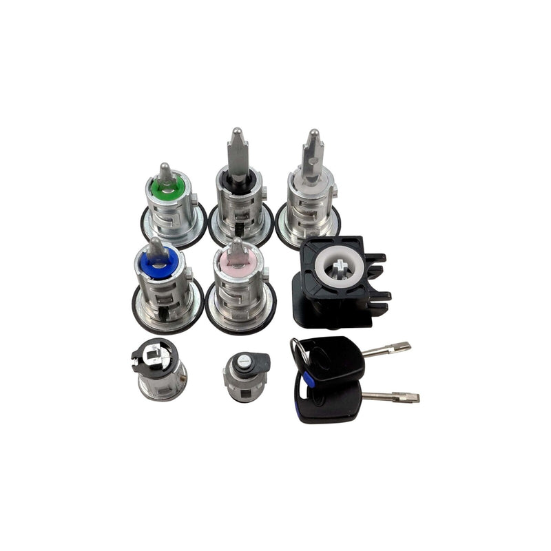 DURAFORCE Car Door Cylinder Lock Set of 8 pcs,Front and Rear Driver Door Lock Switches