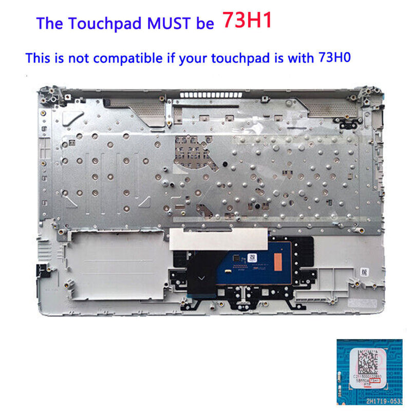 DURAFORCE New L92785-001 For HP 17-BY 17-CA Palmrest Non-Backlit Keyboard PTP Touchpad ODD