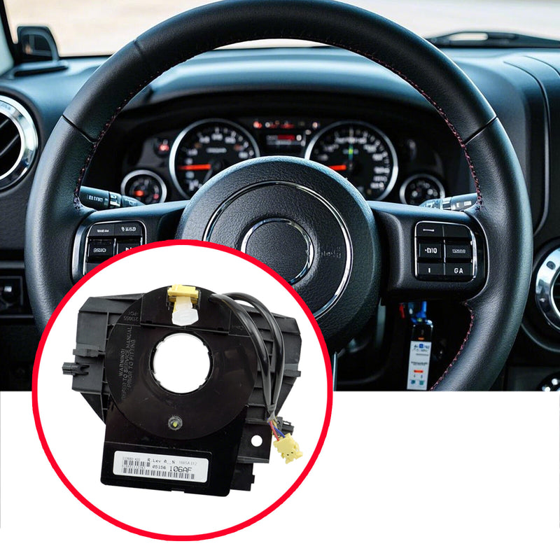 DURAFORCE Wheel ClockSpring Without an Angle Sensor For 07-18 Wrangler JK Grand Cherokee