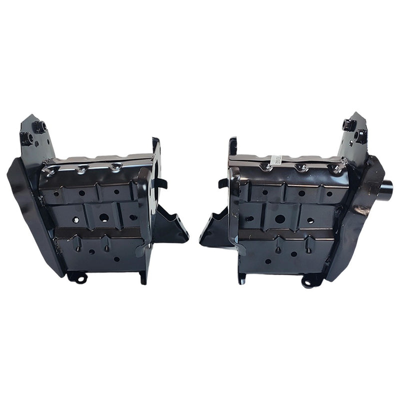 DURAFORCE For 19-23 Toyota Corolla Left Driver & Right Passenger Side Front Bumper Bracket