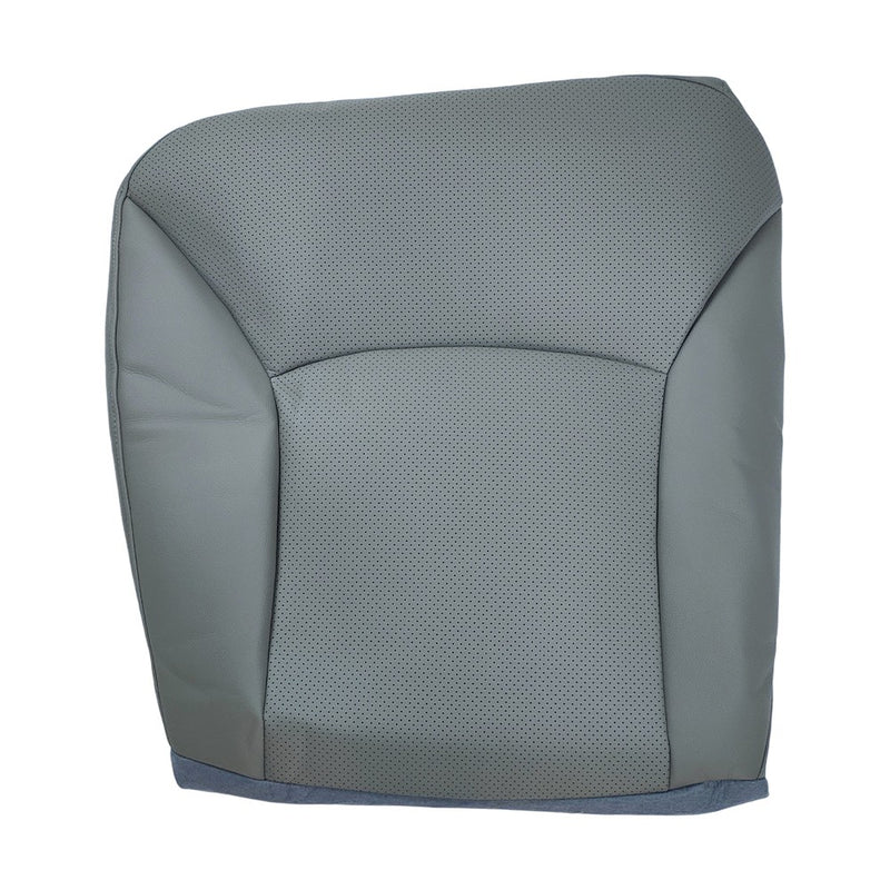 DURAFORCE Driver Bottom Replacement Seat Cover Gray Fit For 2002-2008 Ford E150 E250 E350