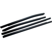 DURAFORCE Weatherstrip Rubber Seal Set of 4 For Ford Ranger 2021 XLT Crew Cab Pickup