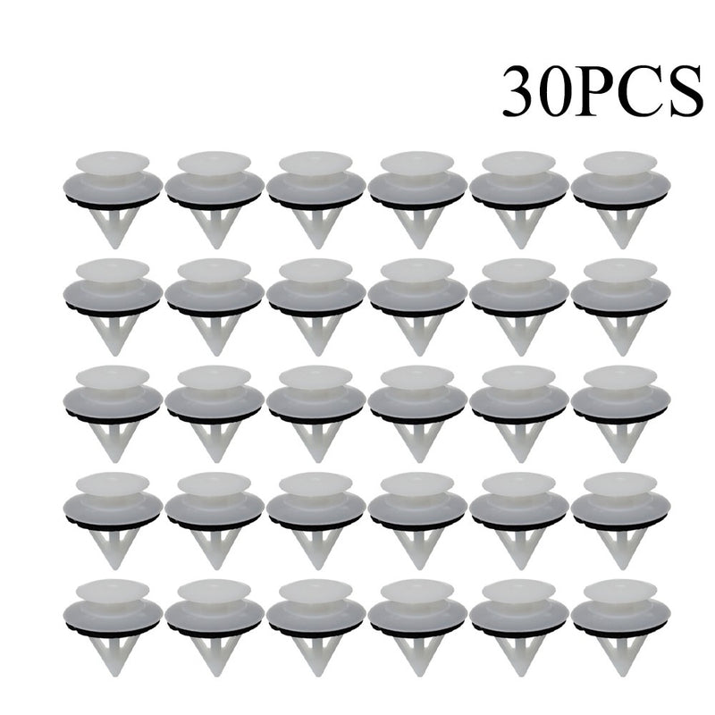DURAFORCE Door Trim Panel Rocker Molding Retainer Clips For Mazda (PACK OF 30)