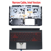 DURAFORCE For Acer Nitro 5 AN515-57 Palmrest Backlit Keyboard Narrow Cable 6B.QEXN2.001 US