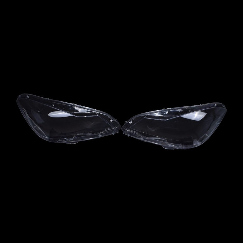 DURAFORCE Car Front Headlight Lens Cover For Mercedes Benz C Class W204 2011-2015