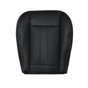DURAFORCE Driver Side Bottom Seat Cover Black White Seam For 2008-2020 Dodge Grand Caravan