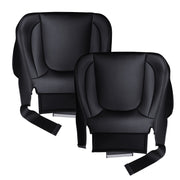 DURAFORCE Driver Passenger Bottom Leather Seat Covers For 2004-2005 Dodge Ram 3500 Laramie