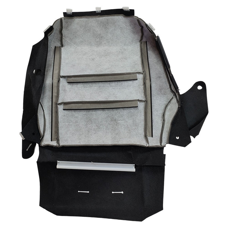 DURAFORCE Fit For 2007 2008 2009 - 2011 Honda CR-V DRIVER Bottom Leather Seat Cover Black