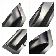 DURAFORCE FOR 2010-2015 TOYOTA PRIUS WAVY 3D STYLE SMOKED WINDOW VISOR VENT SHADE US