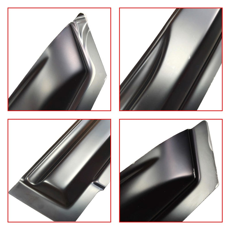 DURAFORCE FOR 2010-2015 TOYOTA PRIUS WAVY 3D STYLE SMOKED WINDOW VISOR VENT SHADE US