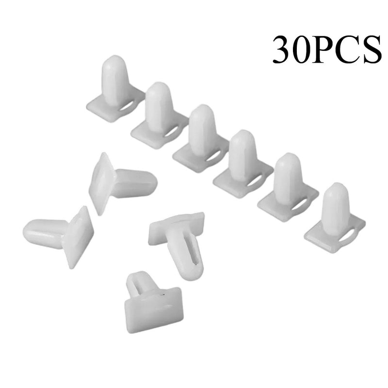 DURAFORCE 30x Door Sill Trim Clips For BMW E21 F31 F34 G30 F10 E61 F13 E23 E32 E38 E31 F02