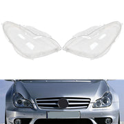 DURAFORCE For 2006-11 Mercedes Benz W219 CLS350 CLS500 CLS550 A Pair Headlight Lens Cover