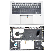 DURAFORCE New For HP Elitebook 840 G9 845 US Palmrest w/Backlit Keyboard Silver N09058-001