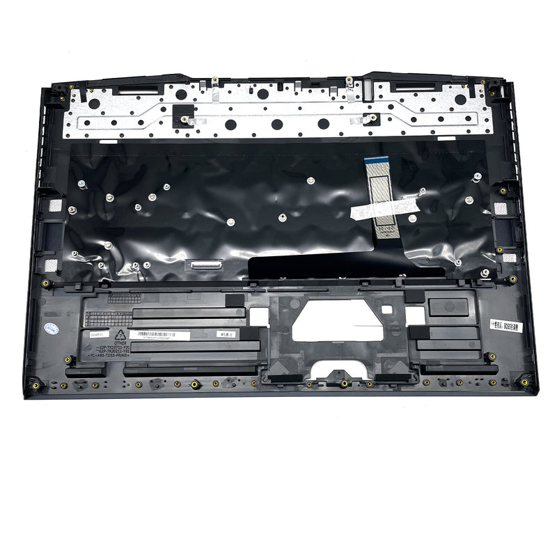 DURAFORCE Blue Palmrest Full Colorful Backlit Keyboard For MSI 9S7-17K314 GE76 Raider 11UG