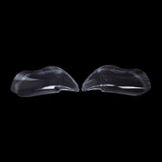 DURAFORCE Left Right Clear Headlight Headlamp Lens Cover For BMW 7 Series E65 E66 2002-05
