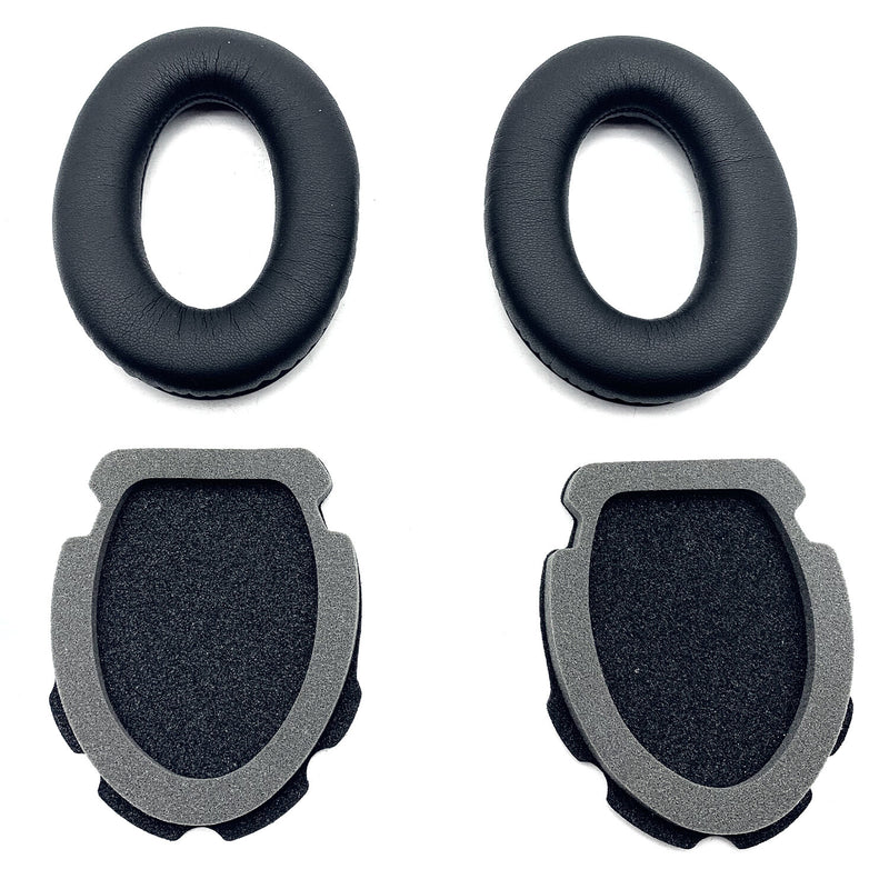DURAFORCE New For Aviation Headset X A10 A20 Bose Headphones 1Pair Black Ear Pads Cushions