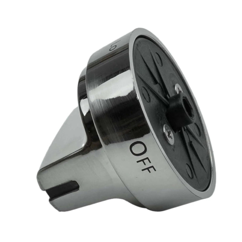 DURAFORCE WB03X24818 Stainless Steel Plastic Control Knobs for GE Gas Range Stove (5Pack)