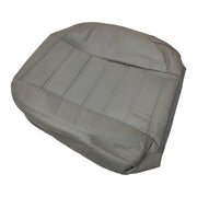 DURAFORCE Driver Side Bottom Leather Seat Cover Gray For Hummer H2 2003 2004 2005 - 2007