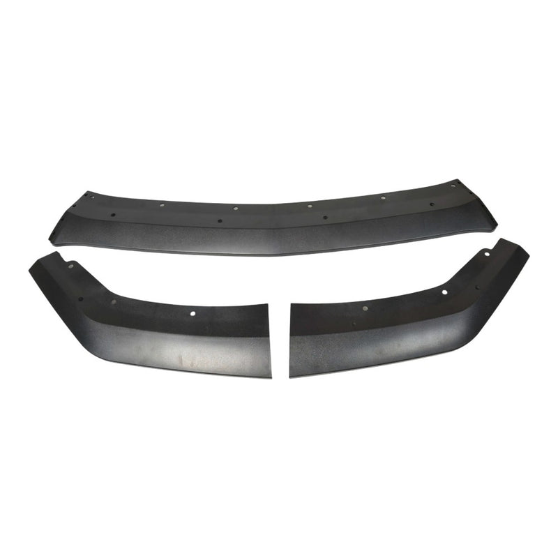 DURAFORCE For 24-25 Ford Mustang G-Style Unpainted Black Front Bumper Lip Body Kit Spoiler
