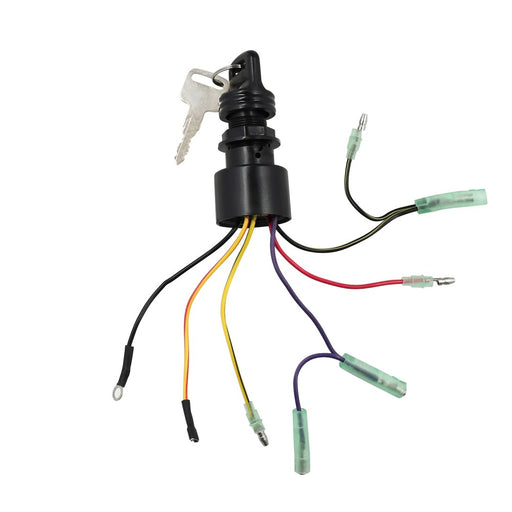 DURAFORCE Boat Lgnition Key Switch 6 Wires For Mercury Outboard Control Box 87-17009A2