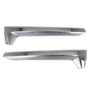 DURAFORCE Left&Right Front Fog Light Cover Trim Chrome For 2017 2018 Subaru Forester